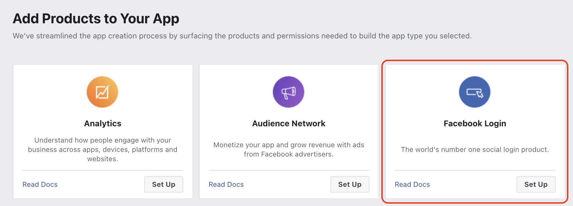 Facebook Login Android Setup