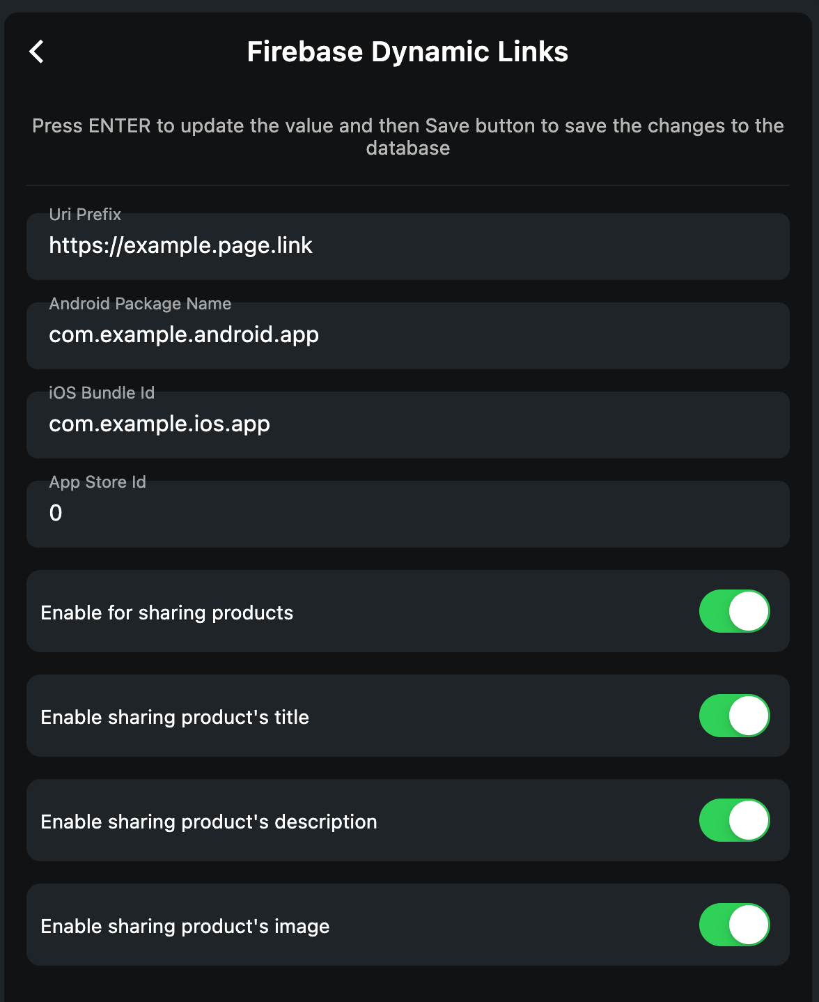 Firebase Dynamic Links