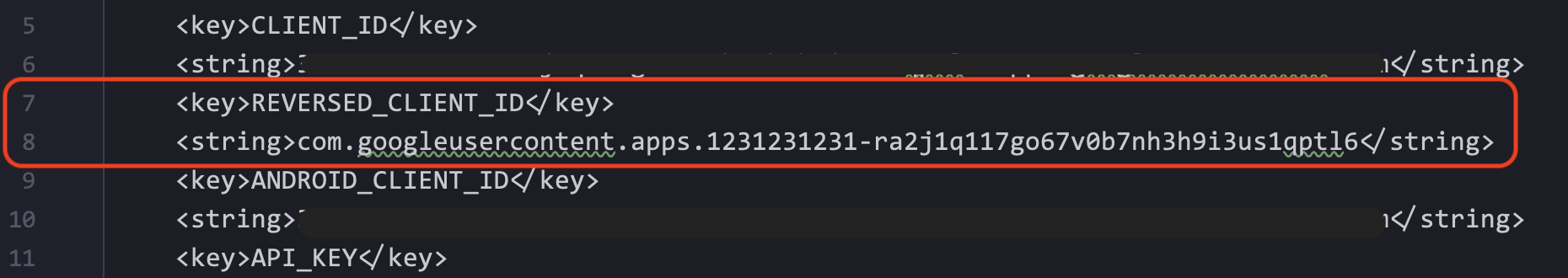 Google Login iOS Setup