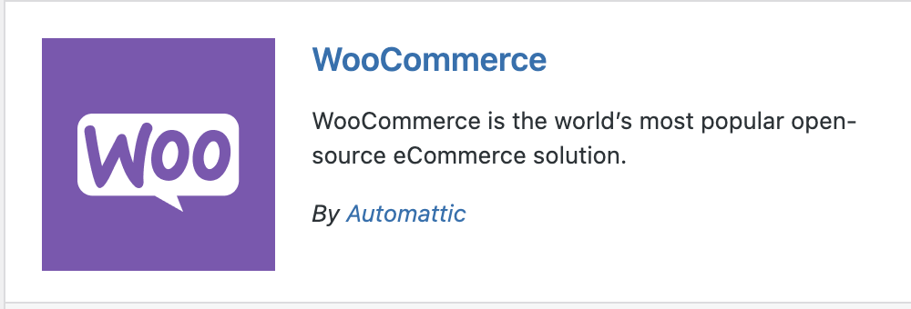 WooCommerce Plugin